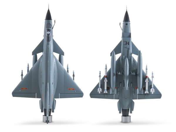 DPFMS149PGY-REFV3 FMS J-10 EDF 64 PNP blau - 69 cm